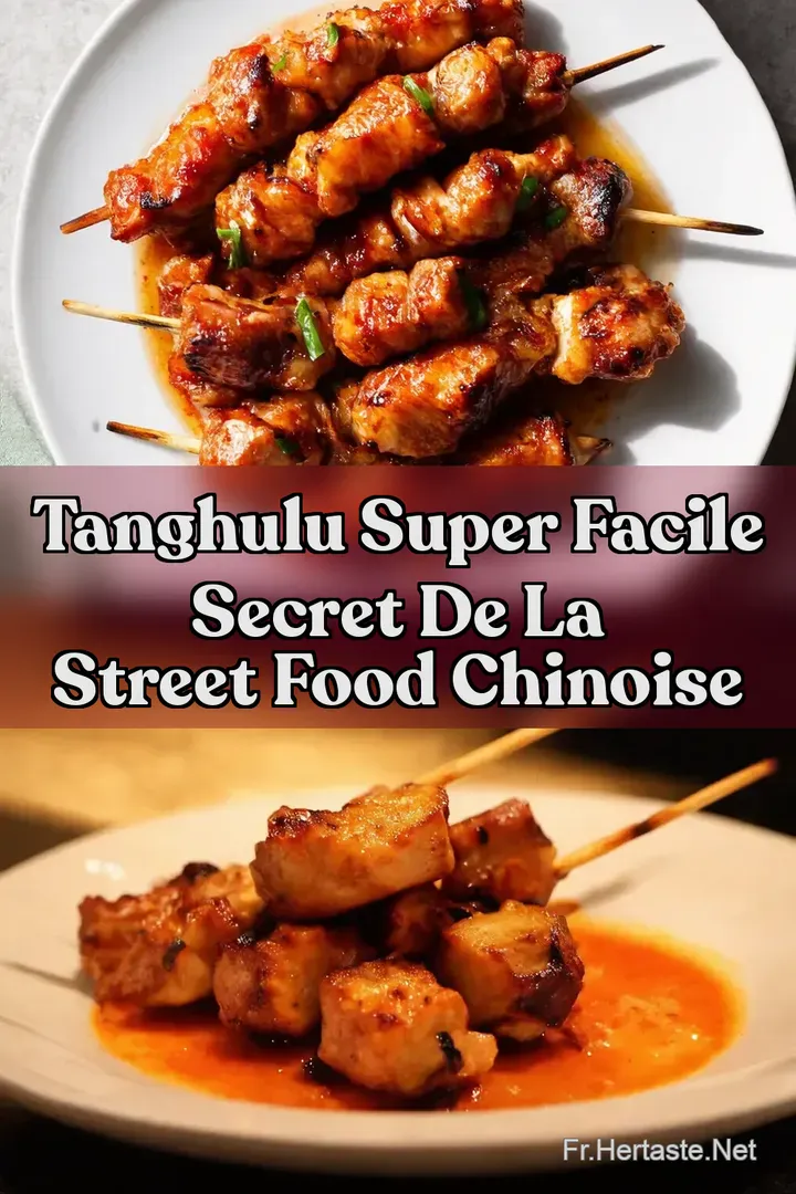 Tanghulu Super Facile Secret de la Street Food Chinoise