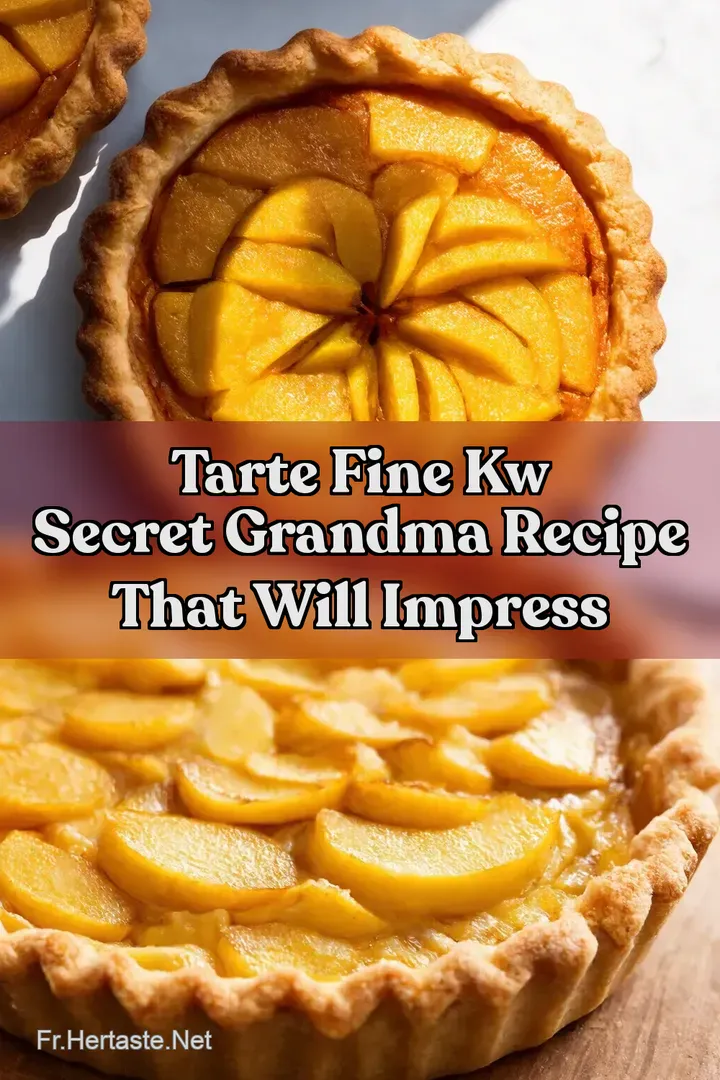 Tarte Fine kw Secret Grandma Recipe That Will Impress