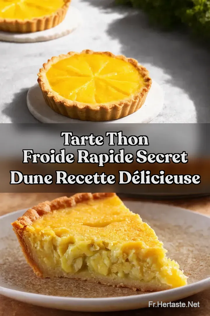 Tarte Thon Froide Rapide Secret dune Recette D&eacute;licieuse