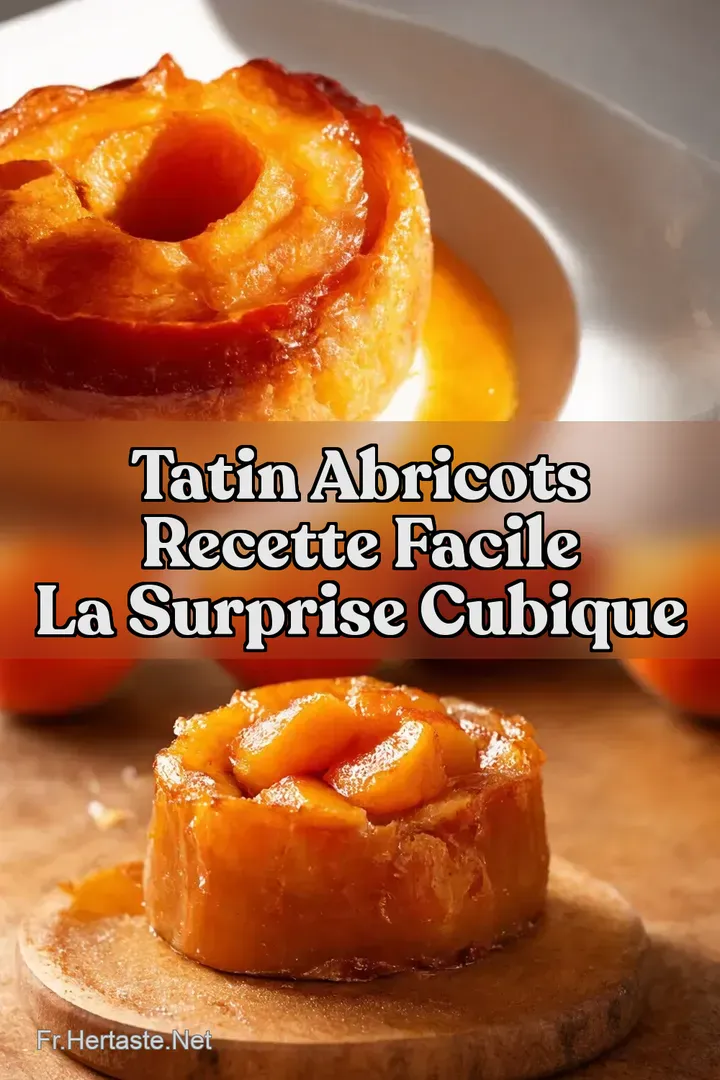 Tatin Abricots Recette Facile La Surprise Cubique