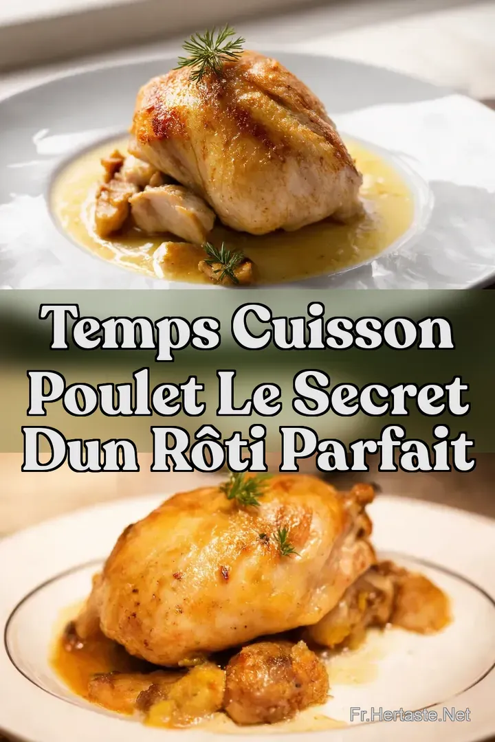 Temps Cuisson Poulet Le Secret dun R&ocirc;ti Parfait