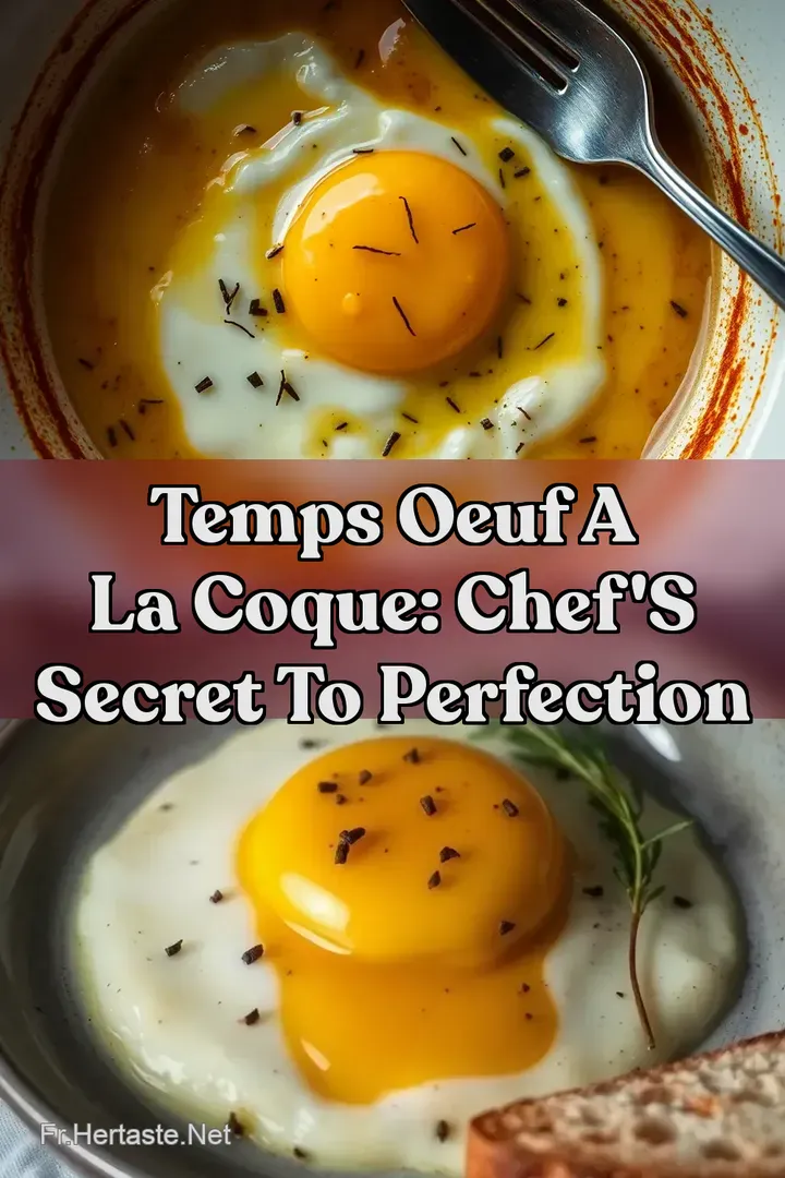 Temps Oeuf a la Coque: Chef s Secret to Perfection