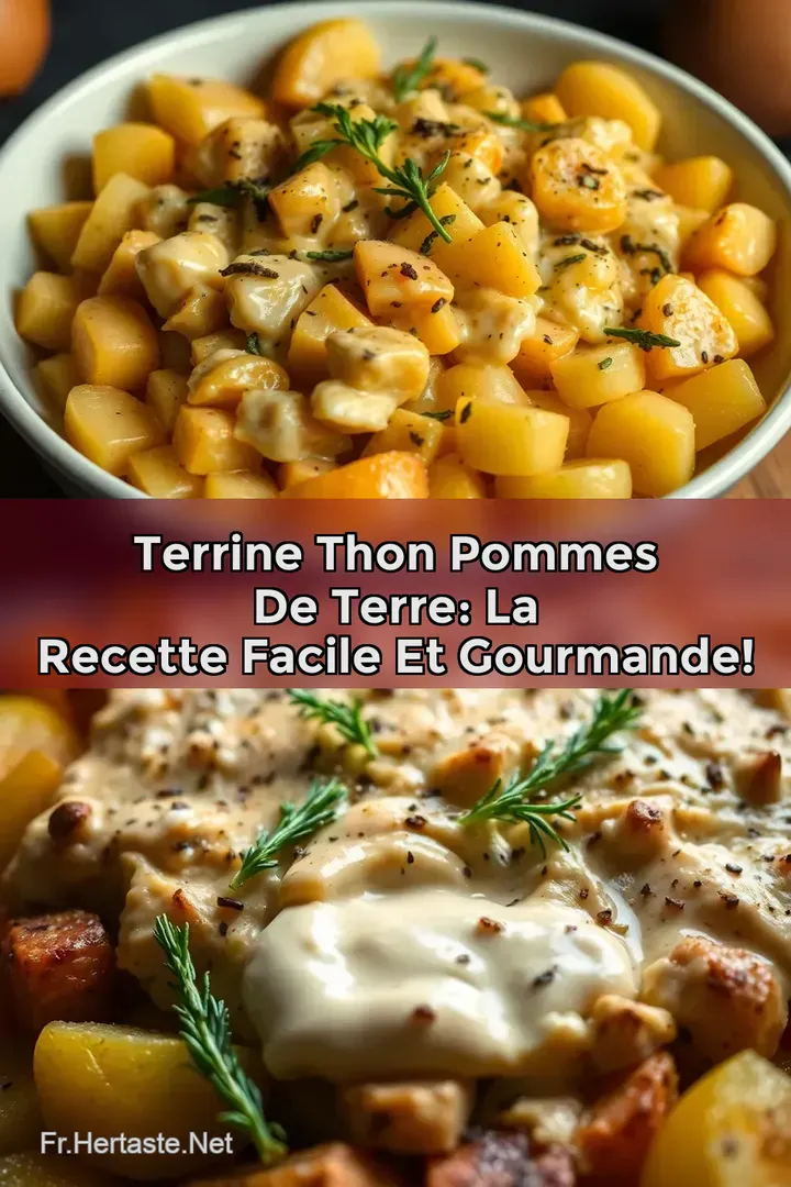 Terrine Thon Pommes de Terre: La Recette Facile et Gourmande!