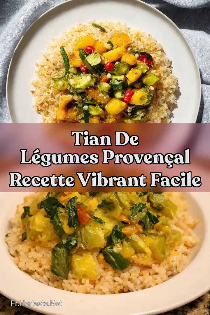 Tian de L&eacute;gumes Proven&ccedil;al Recette Vibrant Facile