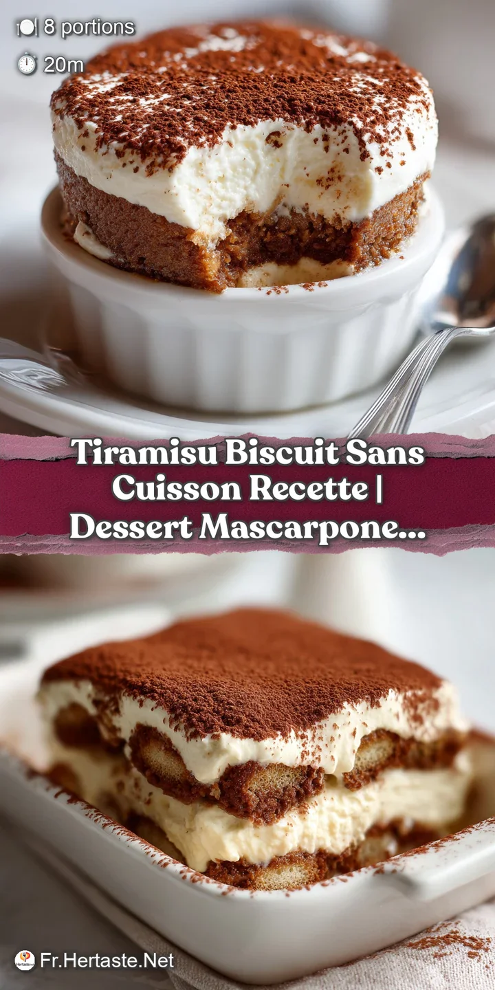 Close-up of airy mascarpone cream atop espresso-soaked biscuits, dusted with fine cocoa powder.