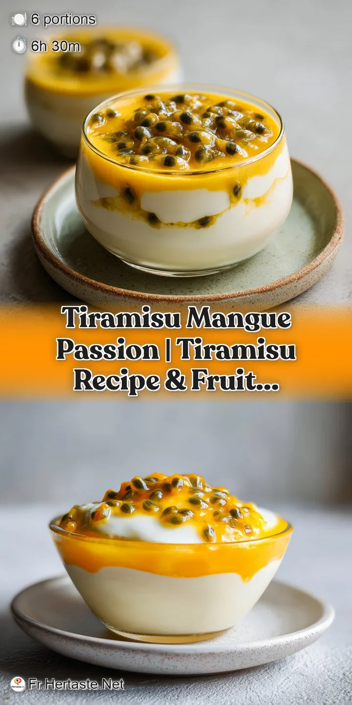 A close-up of luscious mango cubes and golden passionfruit pulp nestled in a thick, fluffy cloud of sweet cream.