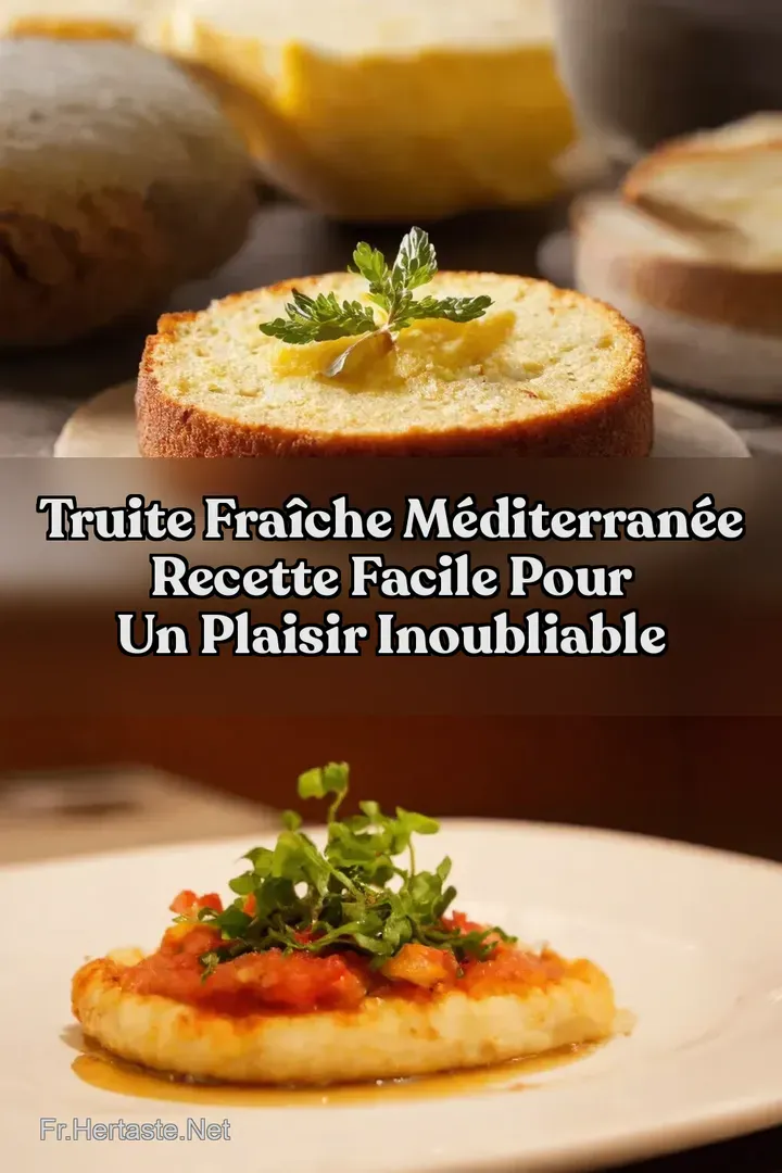 Truite Fra&icirc;che M&eacute;diterran&eacute;e Recette Facile Pour un Plaisir Inoubliable