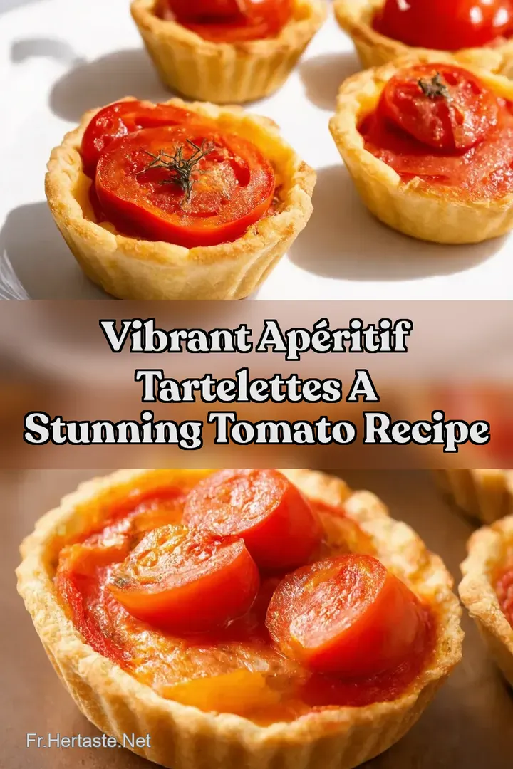 Vibrant Ap&eacute;ritif Tartelettes A Stunning Tomato Recipe