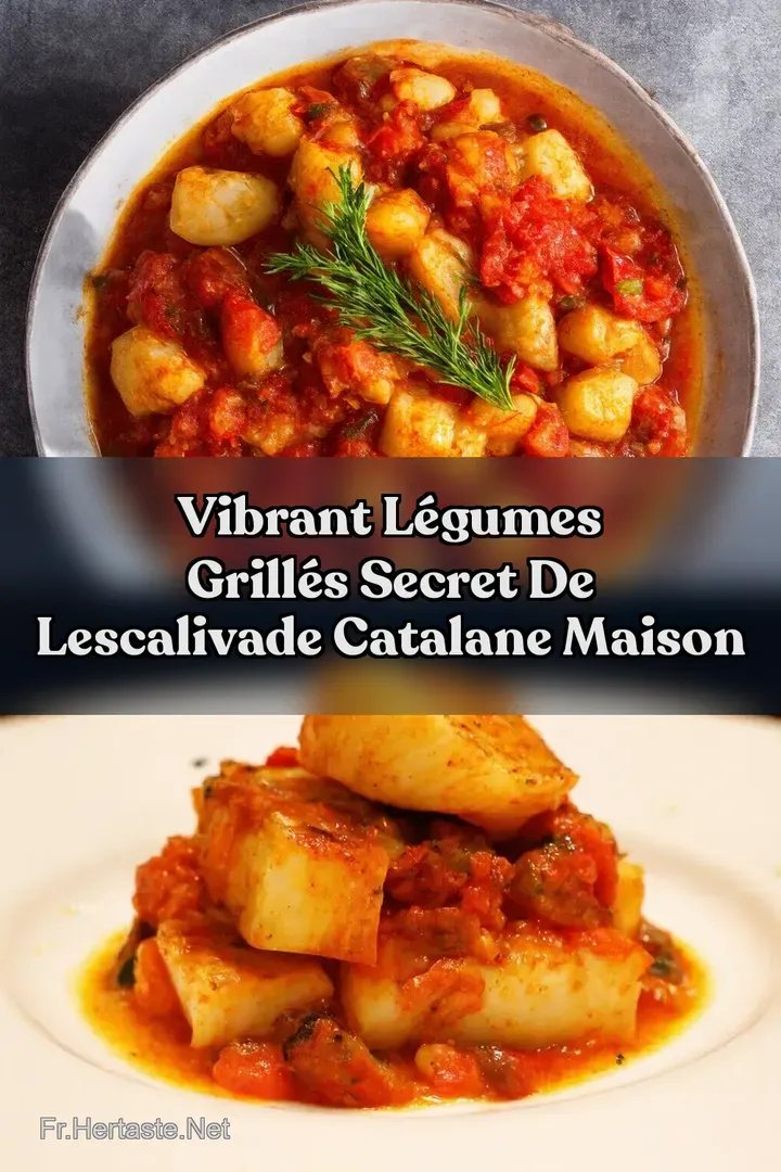 Vibrant L&eacute;gumes Grill&eacute;s Secret de lEscalivade Catalane Maison
