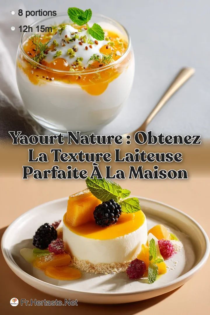 Yaourt Nature : Obtenez la Texture Laiteuse Parfaite &agrave; la Maison