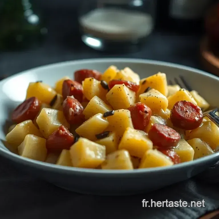 Aligot Saucisse : Une Recette R&eacute;confortante &agrave; Partager