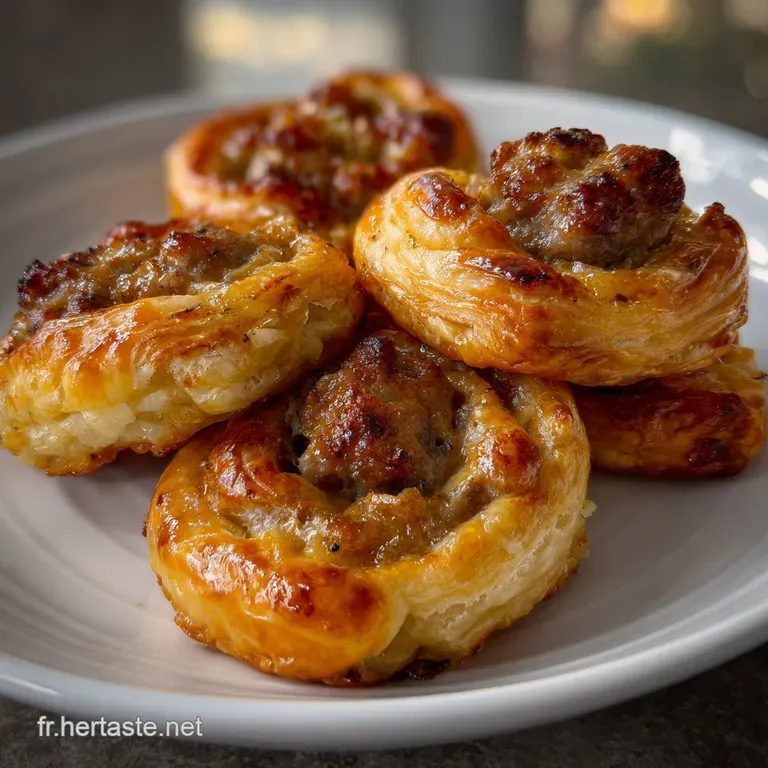 Ap&eacute;ro P&acirc;te Feuillet&eacute; Saucisse