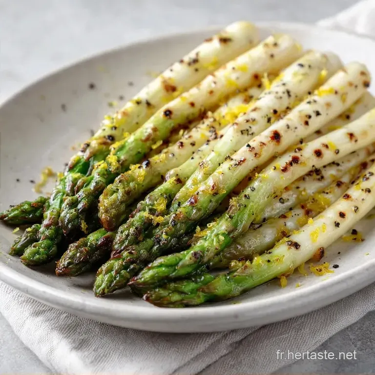 Asperges Blanches Air Fryer: Croquantes et Dor&eacute;es
