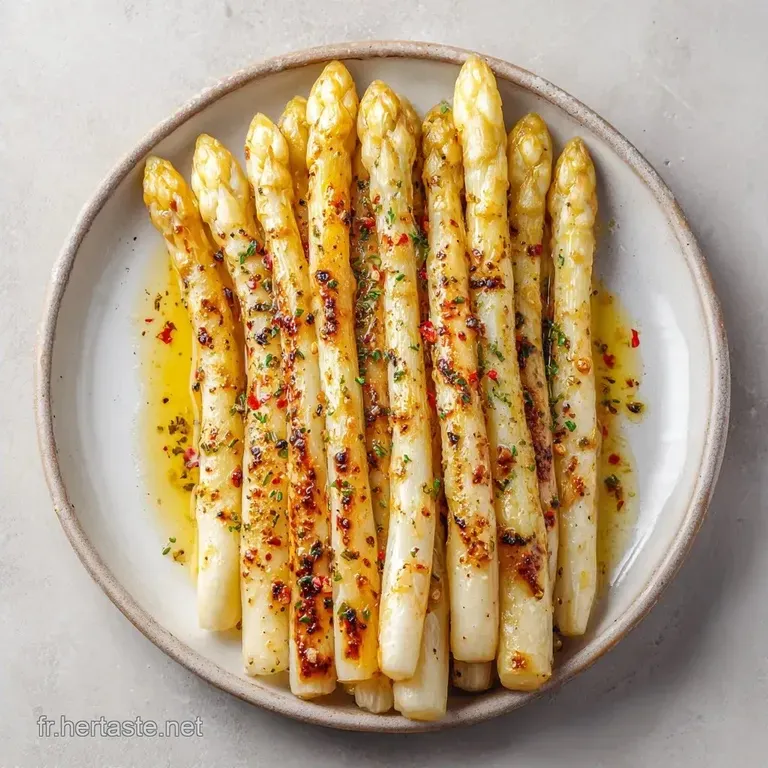 Asperges Blanches Air Fryer: C&oelig;ur Velout&eacute; et Dor&eacute;es