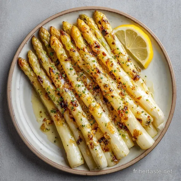 Asperges Blanches Au Four: Saveurs du Terroir