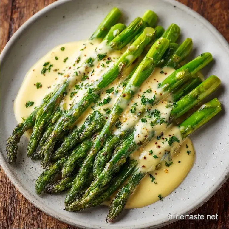Asperges Blanches Froides: Version Gastronomique