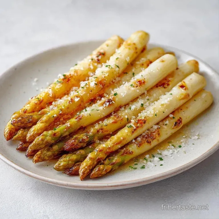 Alignement pr&eacute;cis de l&eacute;gumes blancs tendres, surmont&eacute;s d'un filet de beurre dor&eacute; et d'une pinc&eacute;e d'herbes vertes fra&icirc;ches.