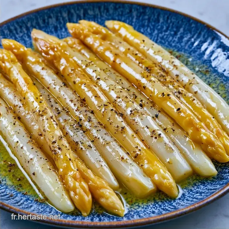 Asperges Blanches Rapides: Beurre Citronn&eacute;