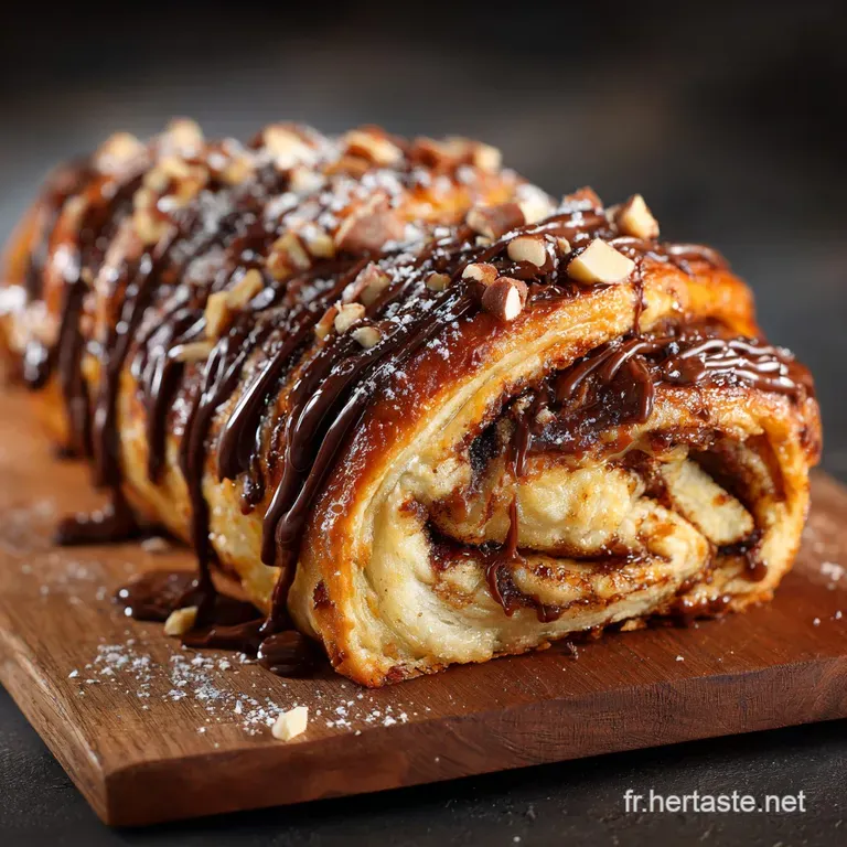 La Babka Fondante Chocnoisette Un Tourbillon Gourmand &Agrave; La P&acirc;te &Agrave; Tartiner presentation