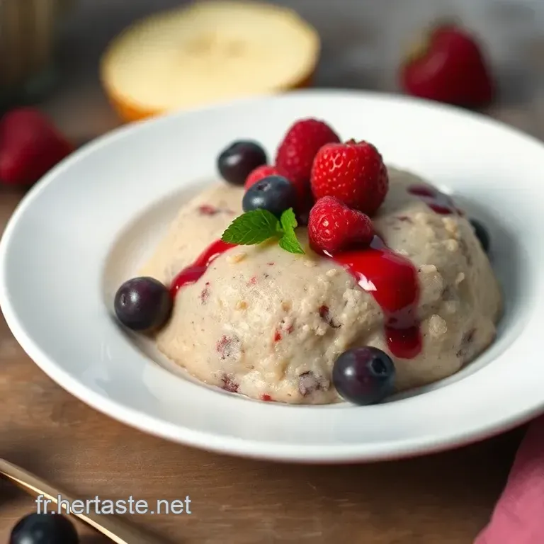 Bac Sucr&eacute; &agrave; la Cr&egrave;me de Fruits Rouges et Chocolat