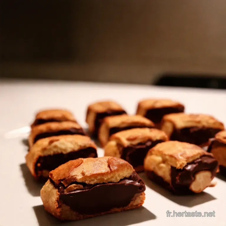 Barquettes Aux Amandes Et Chocolat Noir Plaisir Ig Bas Garanti presentation