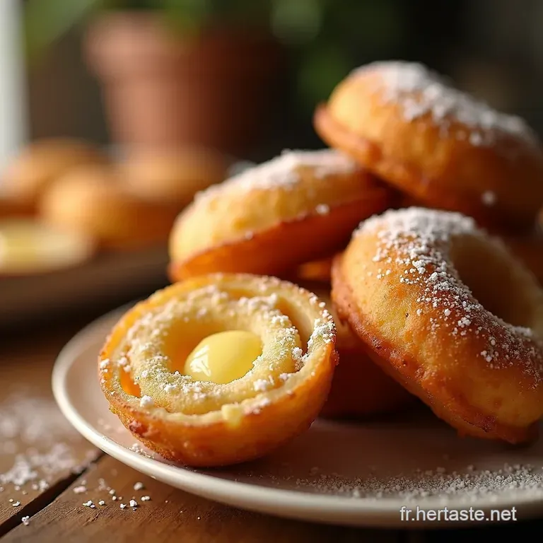 Beignets Express Faciles La Gourmandise &Agrave; Port&eacute;e De Main presentation