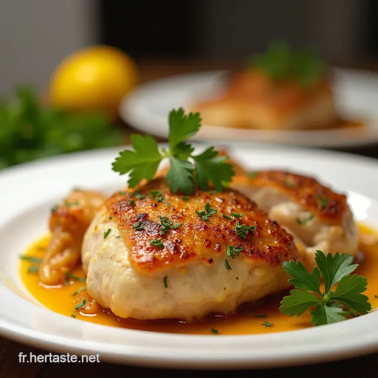Blancs de Poulet au Four Un D&eacute;lice Facile et L&eacute;ger