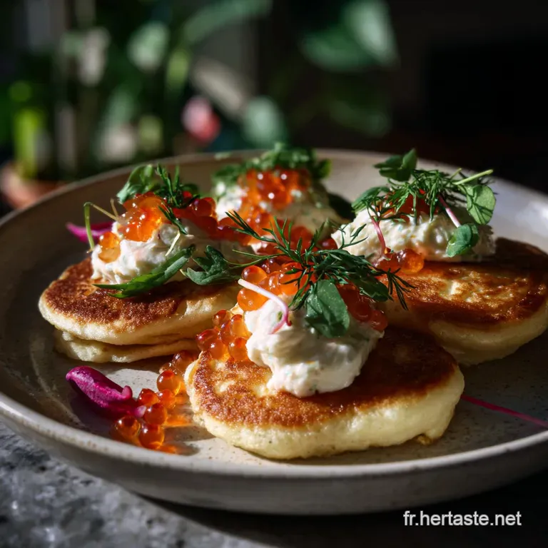 Blinis Recette: Nuageux et Incroyablement A&eacute;rien