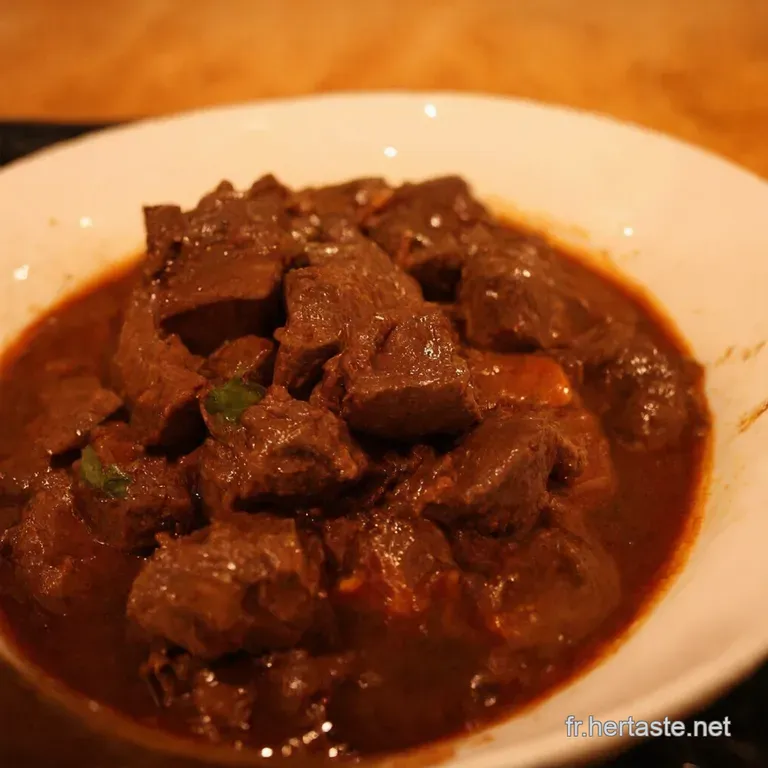 Boeuf Bourguignon Lultime Plat R&eacute;confort presentation