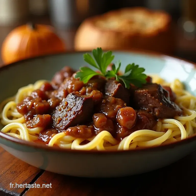 Boeuf Bourguignon M&eacute;ga Tendre Et Excellent presentation
