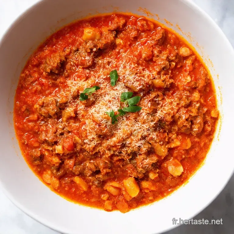 Bolognaise Express au Fromage Fondant