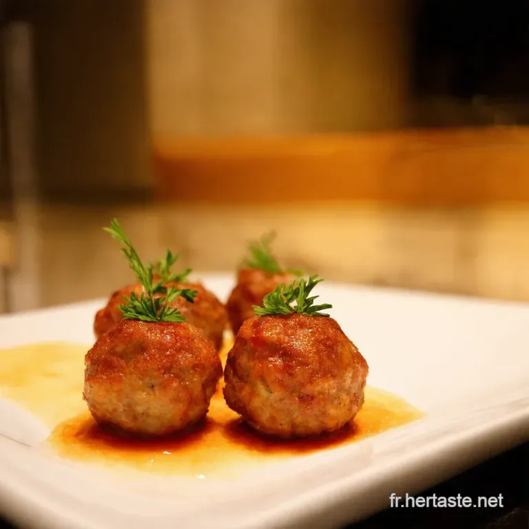 Bouch&eacute;es Aux Trois Parfums Minimeatballs presentation