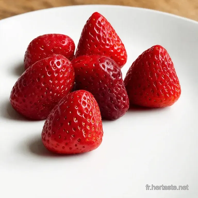 Bouch&eacute;es Duba&iuml;tes Fraises Enrob&eacute;es de Chocolat et Noix