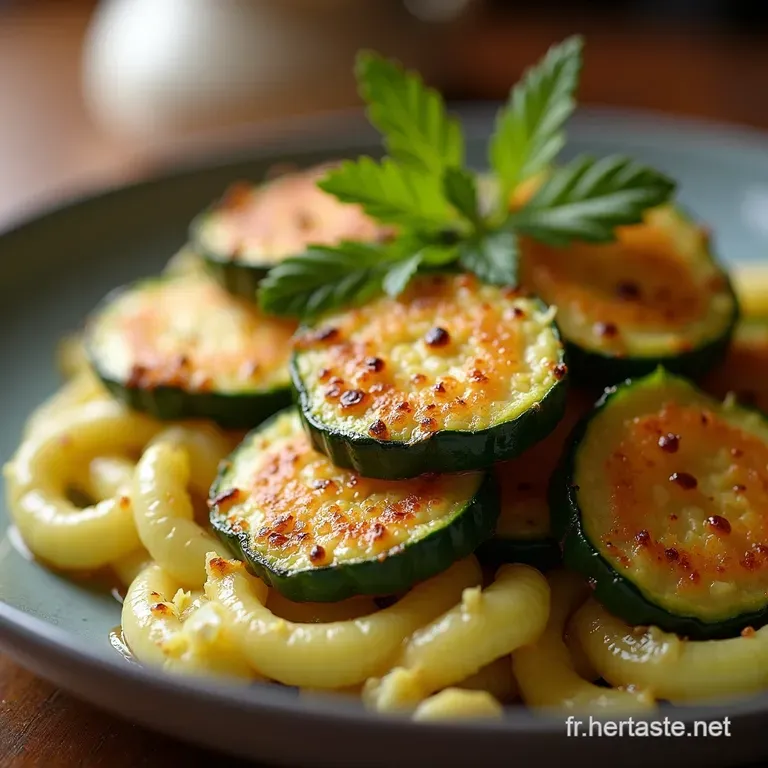 Les Petites Douceurs De Courgettes Au Four Croustillantes Sans La Friteuse presentation