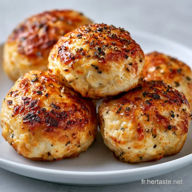 Boulettes de Poulet au Poivre: Sauce Cr&eacute;meuse