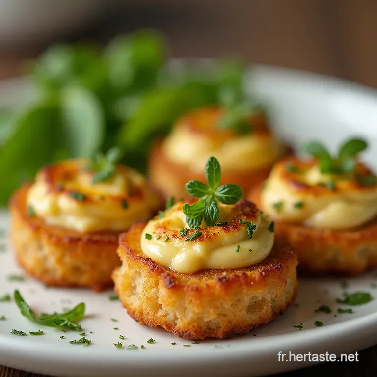 Les Bricks Croustillants aux Trois Fromages et Menthe Fra&icirc;che