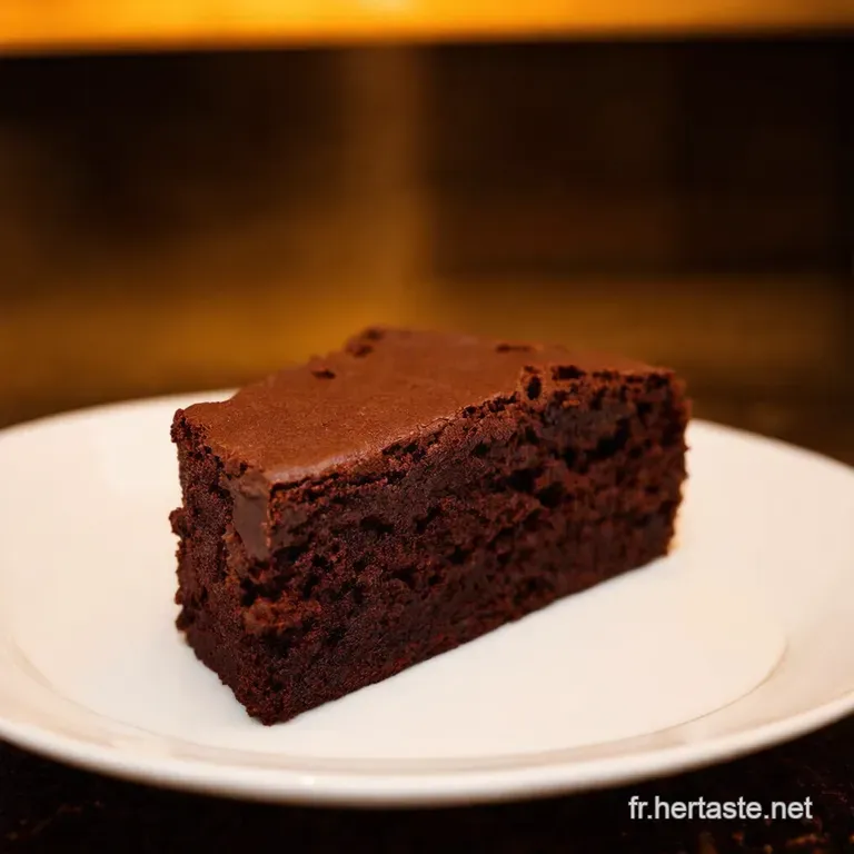 Brownies Fondants &Agrave; La Cr&egrave;me &Eacute;paisse Et Aux Fruits Secs Un Go&ucirc;ter Parisien Express presentation