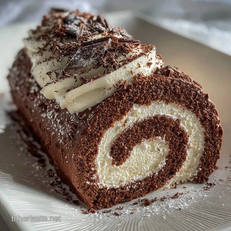 B&ucirc;che au Chocolat : Moelleuse et Gourmande
