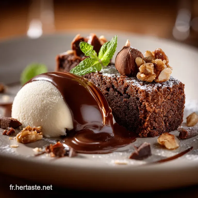 Bugne Au Chocolat Maison Velours Noir La Friture A&eacute;rienne Au Cacao Intense presentation