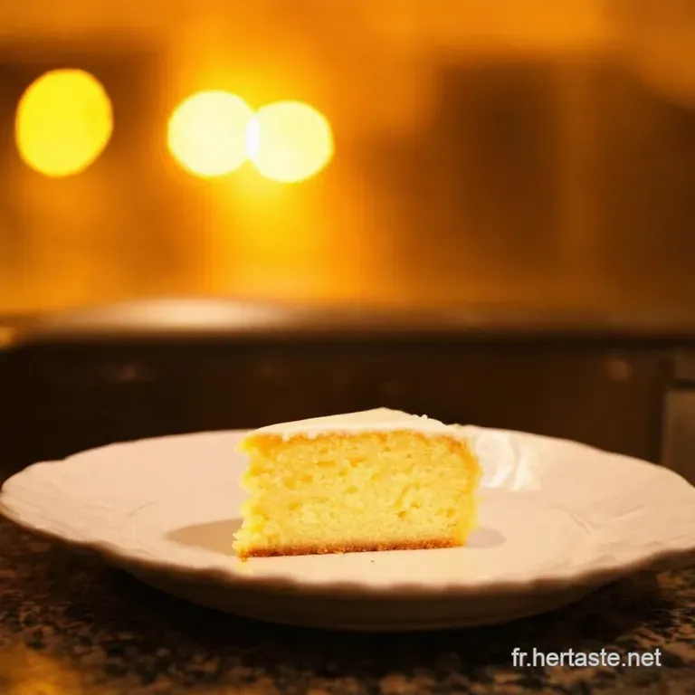 Cake Au Citron Express Un D&eacute;lice Acidul&eacute; En Un Clin Doeil presentation