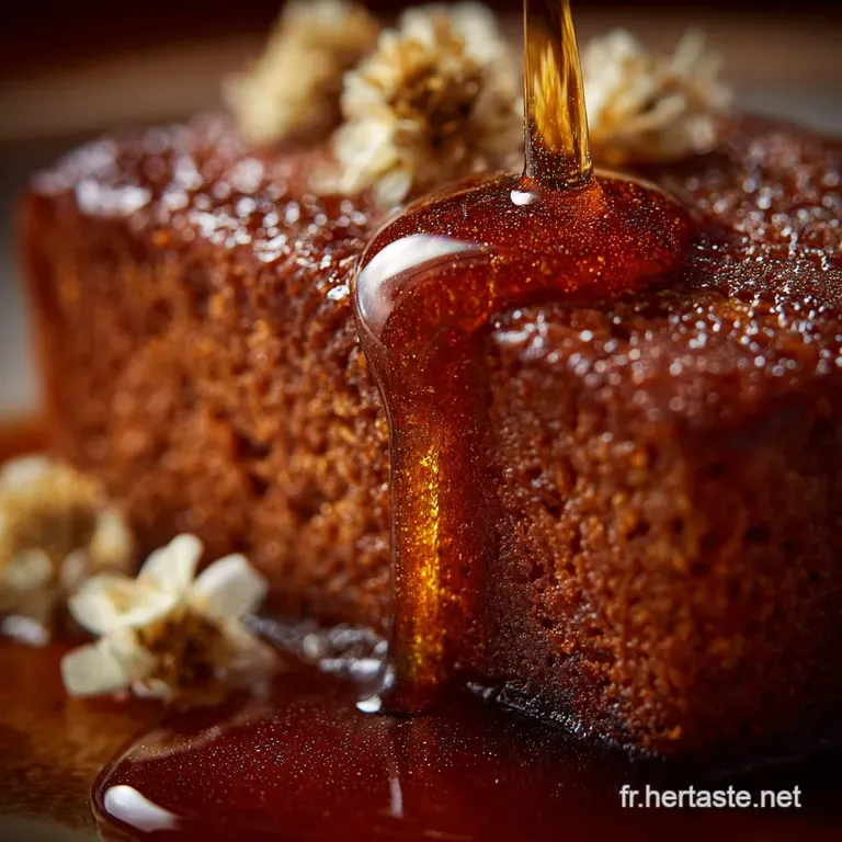 Le Cake Au Miel Dor&eacute; De Lapiculteur Moelleux Et Parfum&eacute; presentation