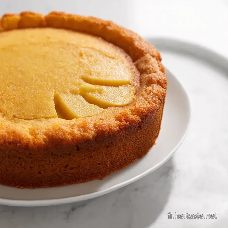 Cake aux Pommes et Noix Sans Sucre Raffin&eacute;