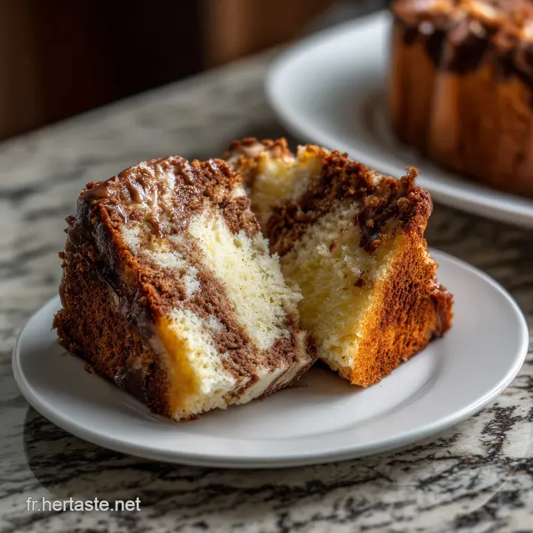 Le Cake Marbr Lger Et Moelleux Plat : Notre Secret R&eacute;v&eacute;l&eacute; presentation