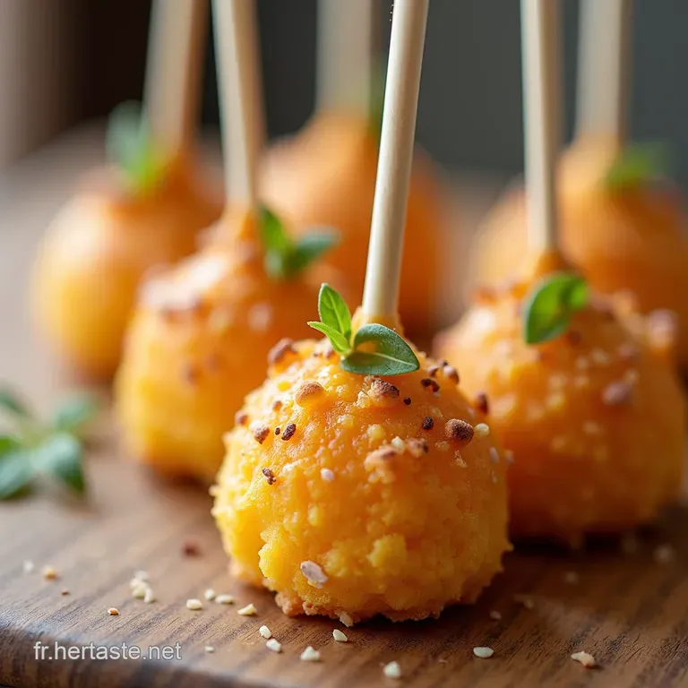 Cake Pops JambonFromage Chic Les Bouch&eacute;es Ap&eacute;ritives Inratables