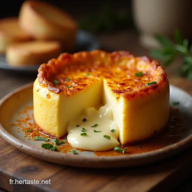 Le Secret Dun Camembert Au Four Croustillant &Agrave; Lext&eacute;rieur Fondant &Agrave; Linfini presentation