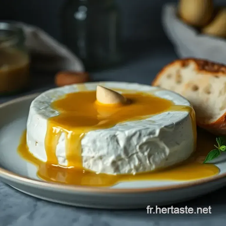 Camembert R&ocirc;ti au Miel : Un D&eacute;lice Fromager au Miel