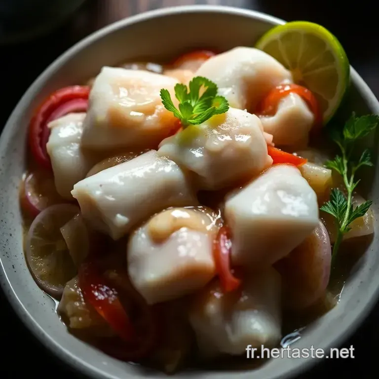Ceviche Peruano &ndash; Une Explosion De Saveurs Fra&icirc;ches presentation