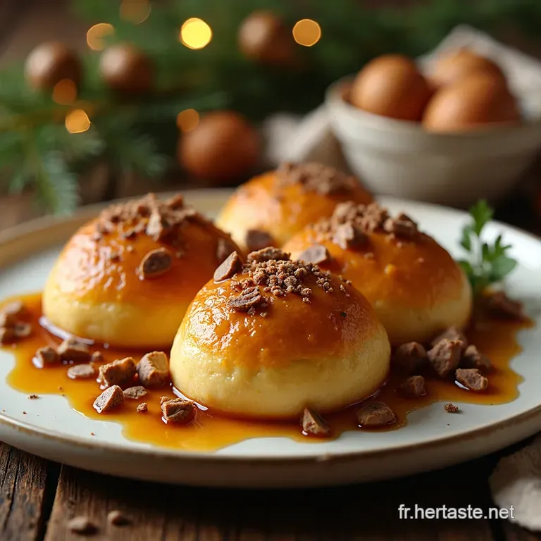Chapon aux Marrons et Sauce Champagne Un Classique Revisit&eacute;
