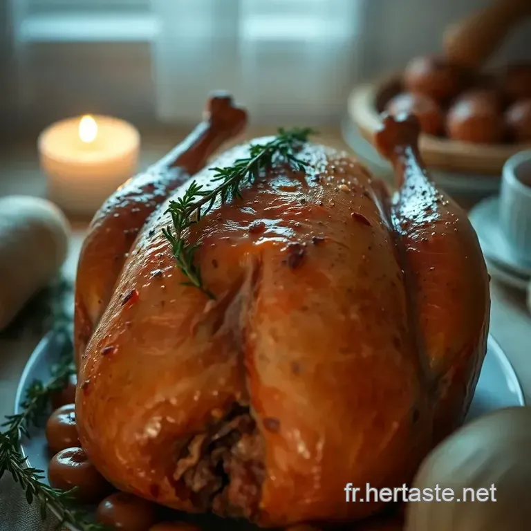 Chapon R&ocirc;ti Aux Marrons presentation