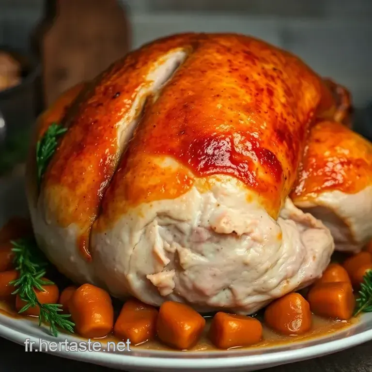 Chapon R&ocirc;ti aux Marrons